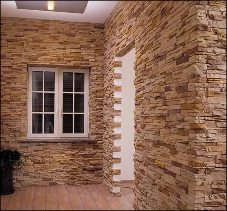 Интерьерный камень в нейтральных оттенках