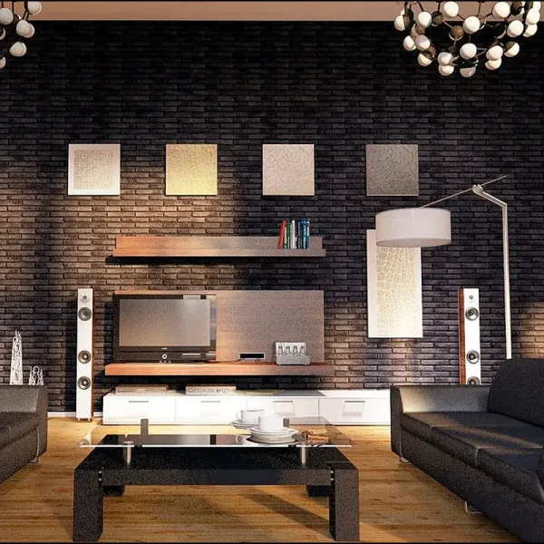 Интерьерный кирпич с ровной кладкой